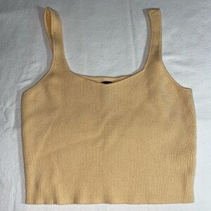 sofia richie x bar III cropped knit tank